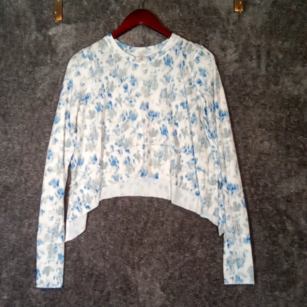 Free People Movement Breezy Tempo Long Sleeve Top Womens Size S/P